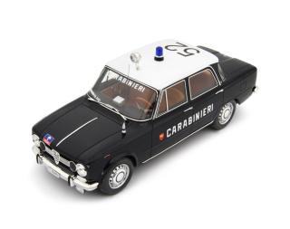 Alfa Romeo Giulia Super 1969 Carabinieri BLU OLANDESE Laudoracing 1:18 Resinemodell (Türen, Motorhaube... nicht zu öffnen!)